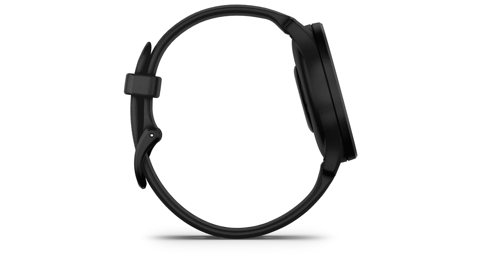 Garmin Vivomove Sport Fitness Tracker Black Case and Silicone