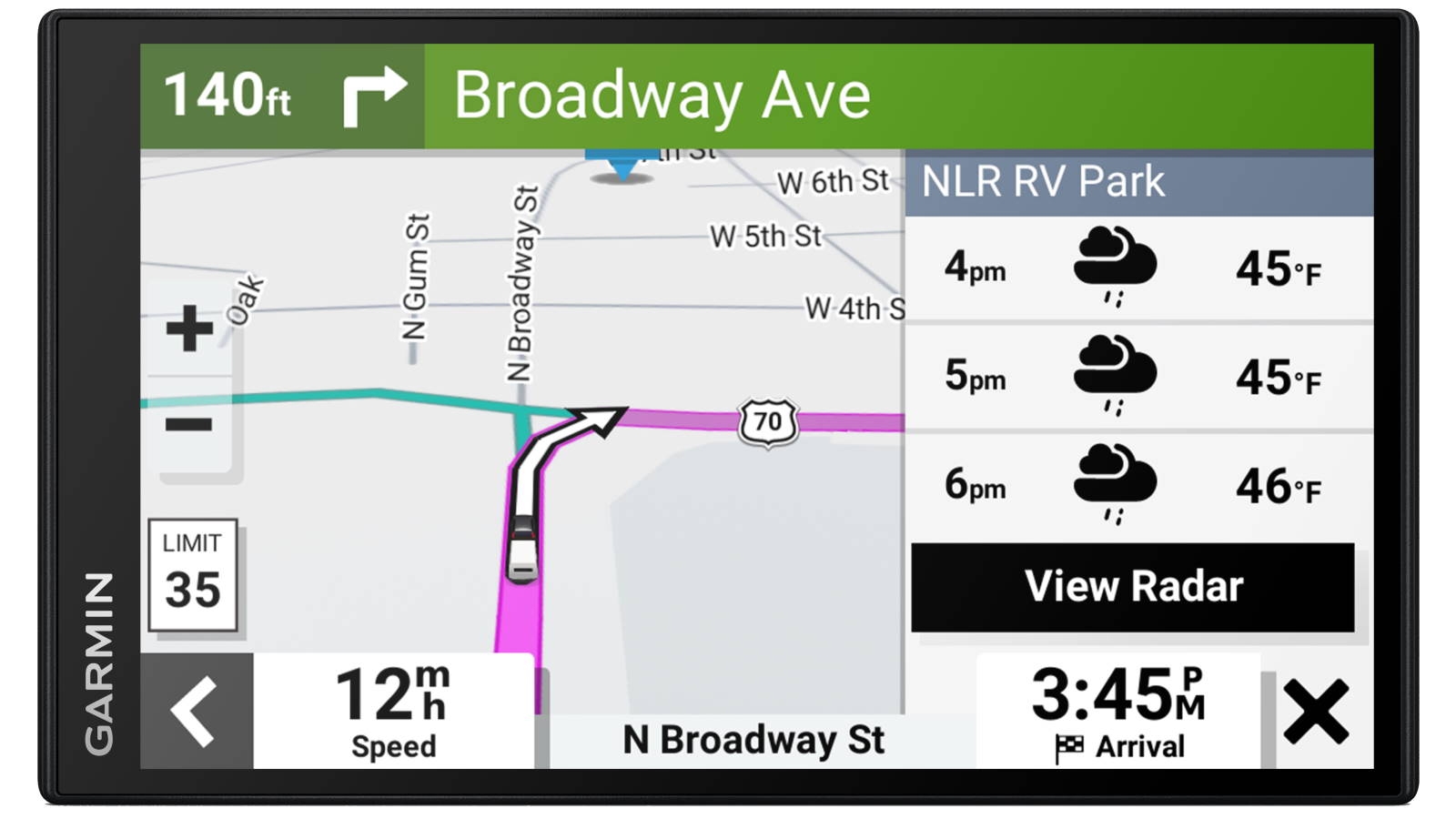 Garmin RV 795 7-inch GPS Navigator