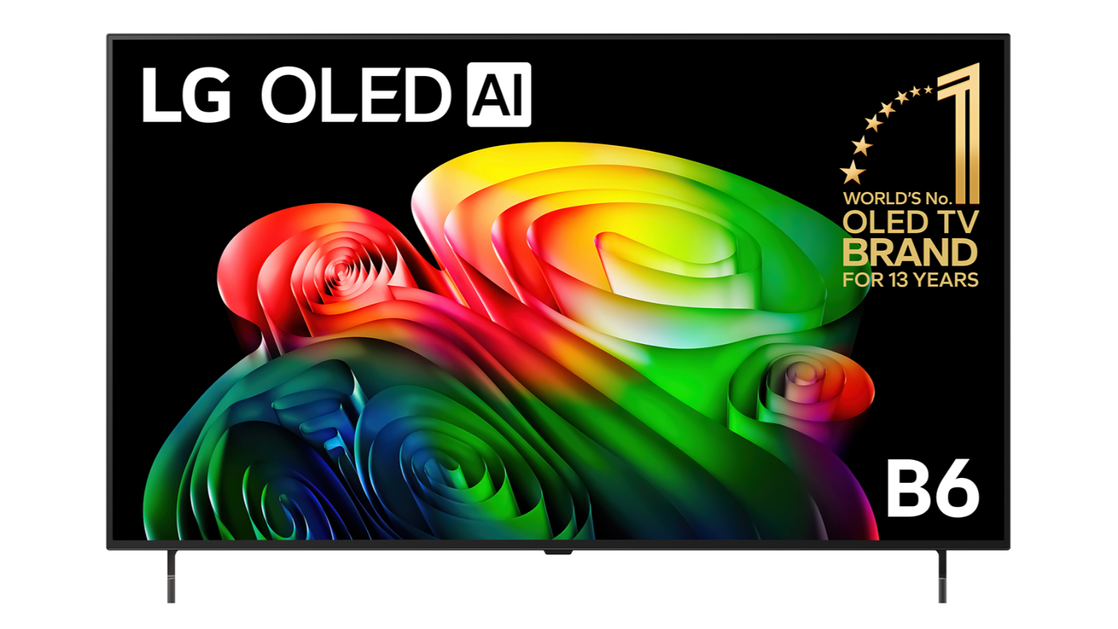 LG 55-inch B6 AI 4K OLED Smart TV 2026