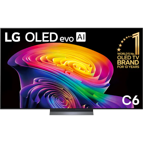 LG 77-inch C6 evo AI 4K OLED Smart TV 2026