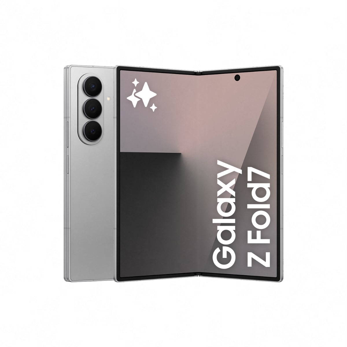Samsung Galaxy Z Fold7 512GB - Silver Shadow | Domayne