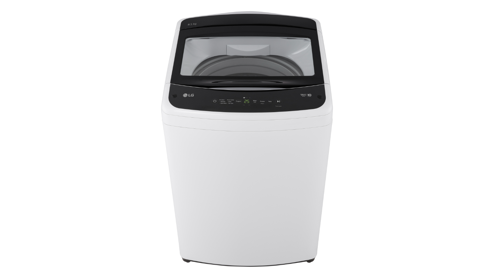 LG 8.5kg Smart Inverter Top Load Washer White Domayne