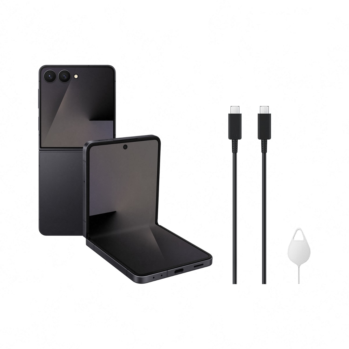 Samsung Galaxy Z Flip7 512GB - Jet Black | Domayne