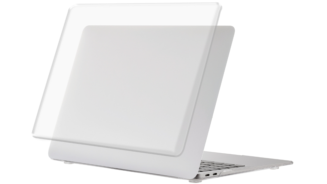 3sixT Hardshell Case for MacBook Air 13-inch M5/M4/M3/M2 - Clear