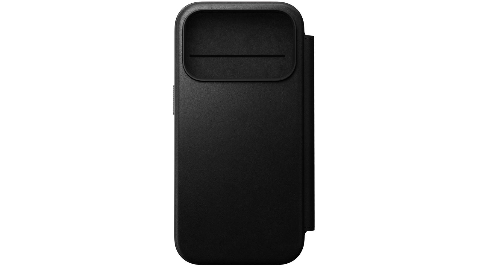 iPhoneアクセサリー NOMAD iPhone 17 Pro Modern Leather Folio Nomad Modern Leather Folio for iPhone 17 Pro - Black | Domayne