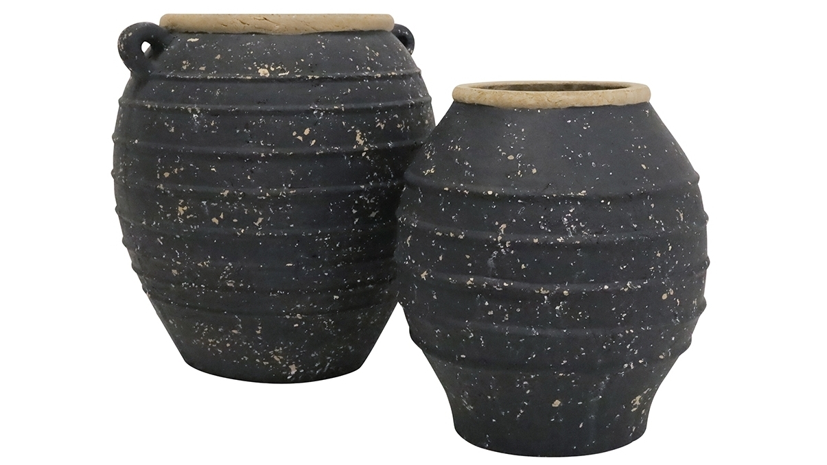 Paloma Black Planter 