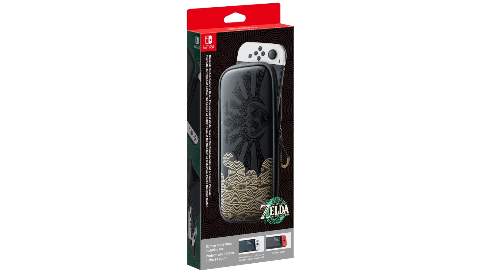 Nintendo Switch Carrying Case & Screen Protector - The