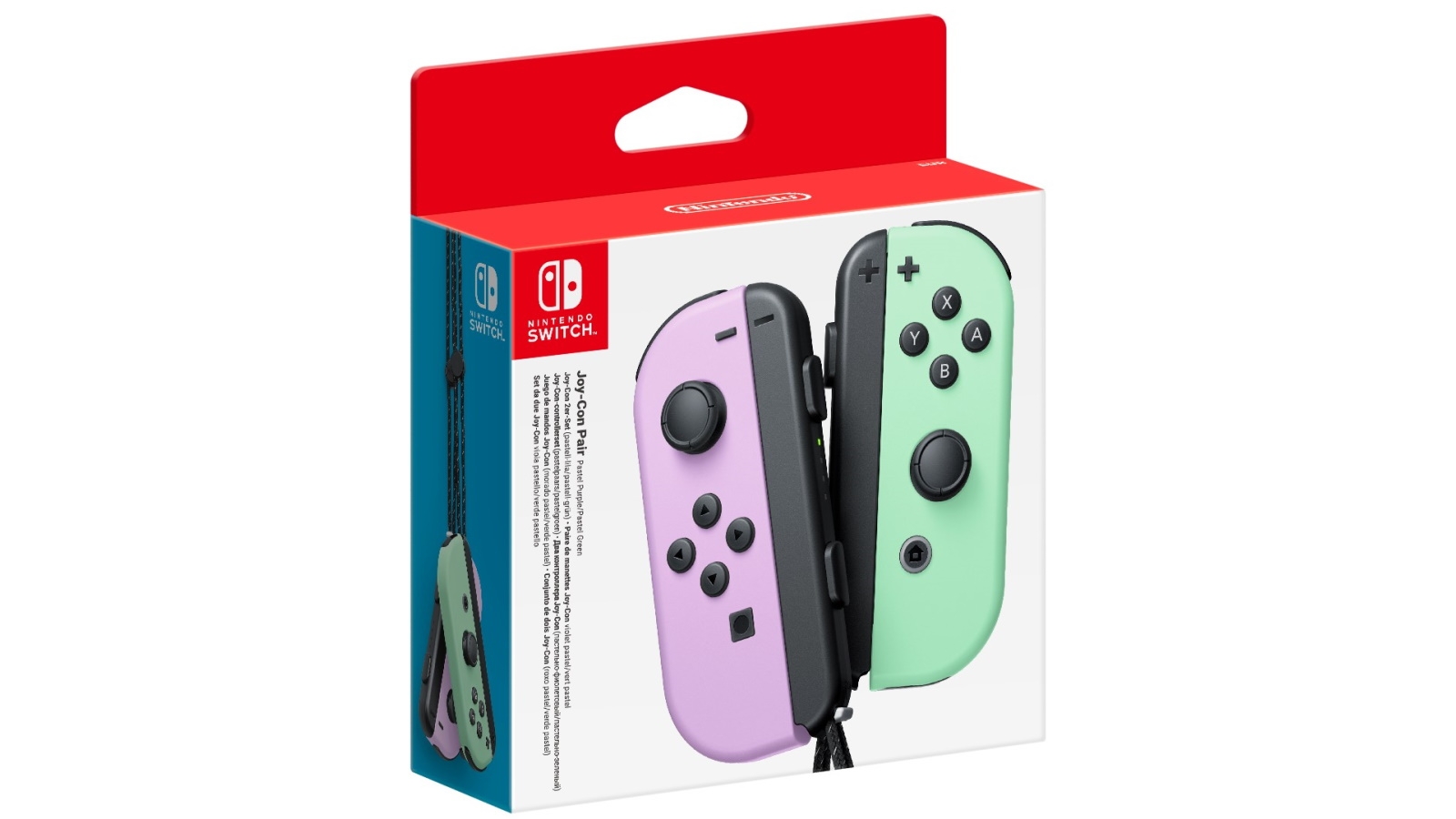 Nintendo Switch Joy-Con Controller Pair Pastel Purple/Pastel