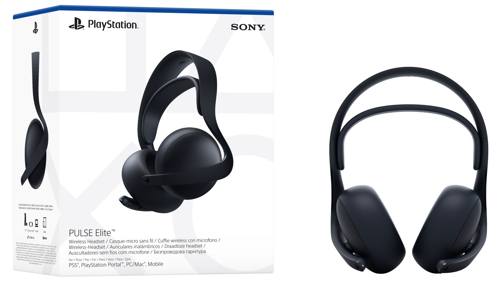 PlayStation PULSE Elite Wireless Headset - Midnight Black | Domayne