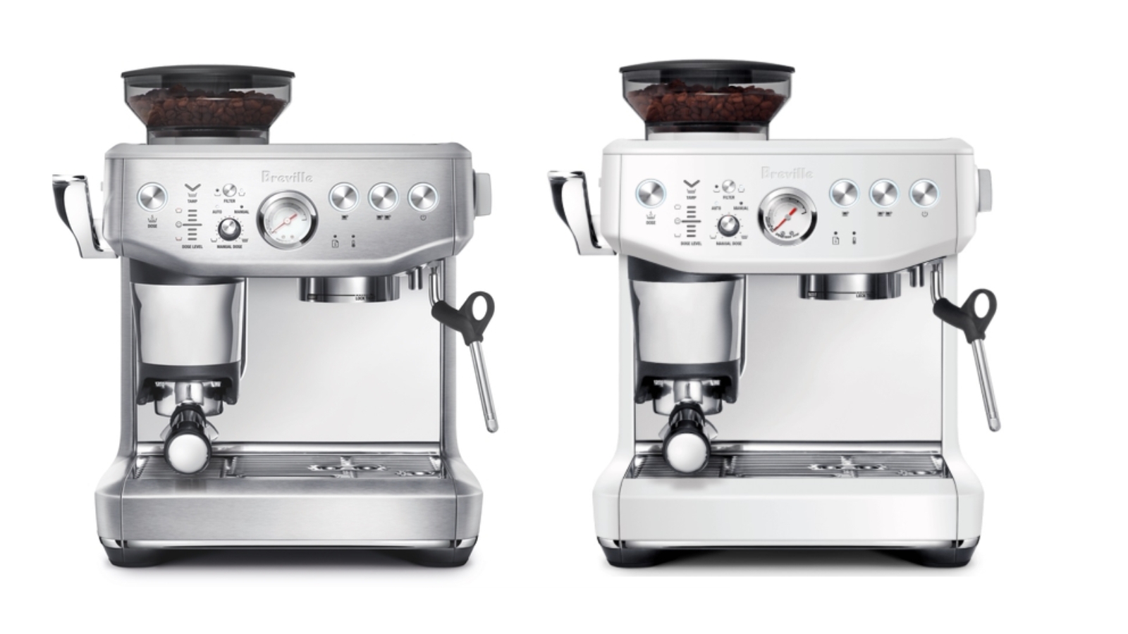 Breville The Barista Express Impress Espresso Machine Domayne