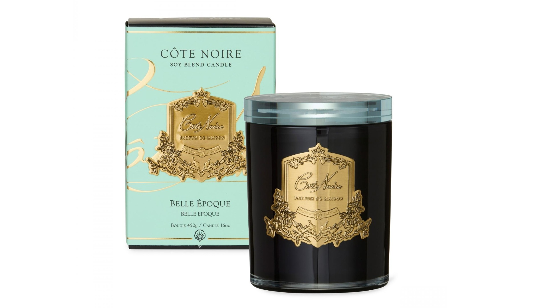 Cote Noire Gold Badge Belle Epoque 450g Candle