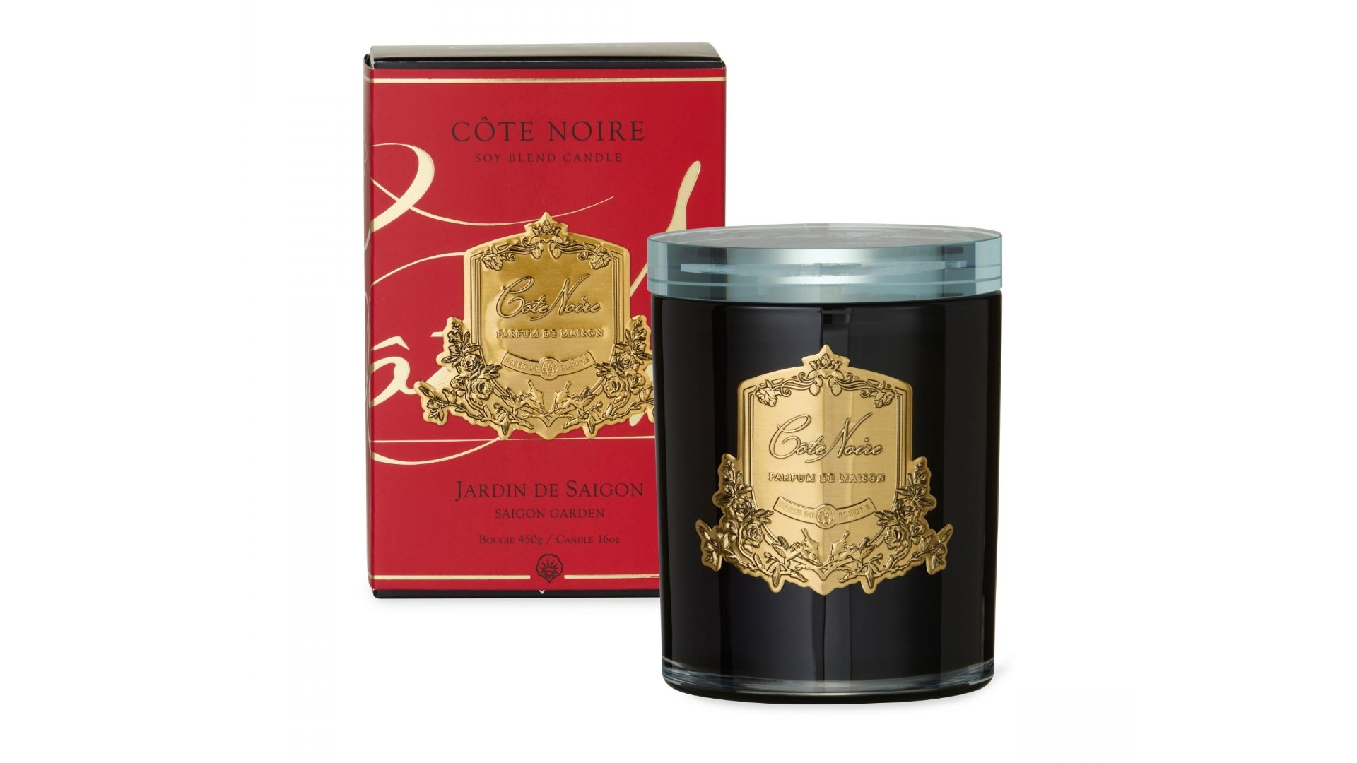 Cote Noire Gold Badge Saigon Garden 450g Candle