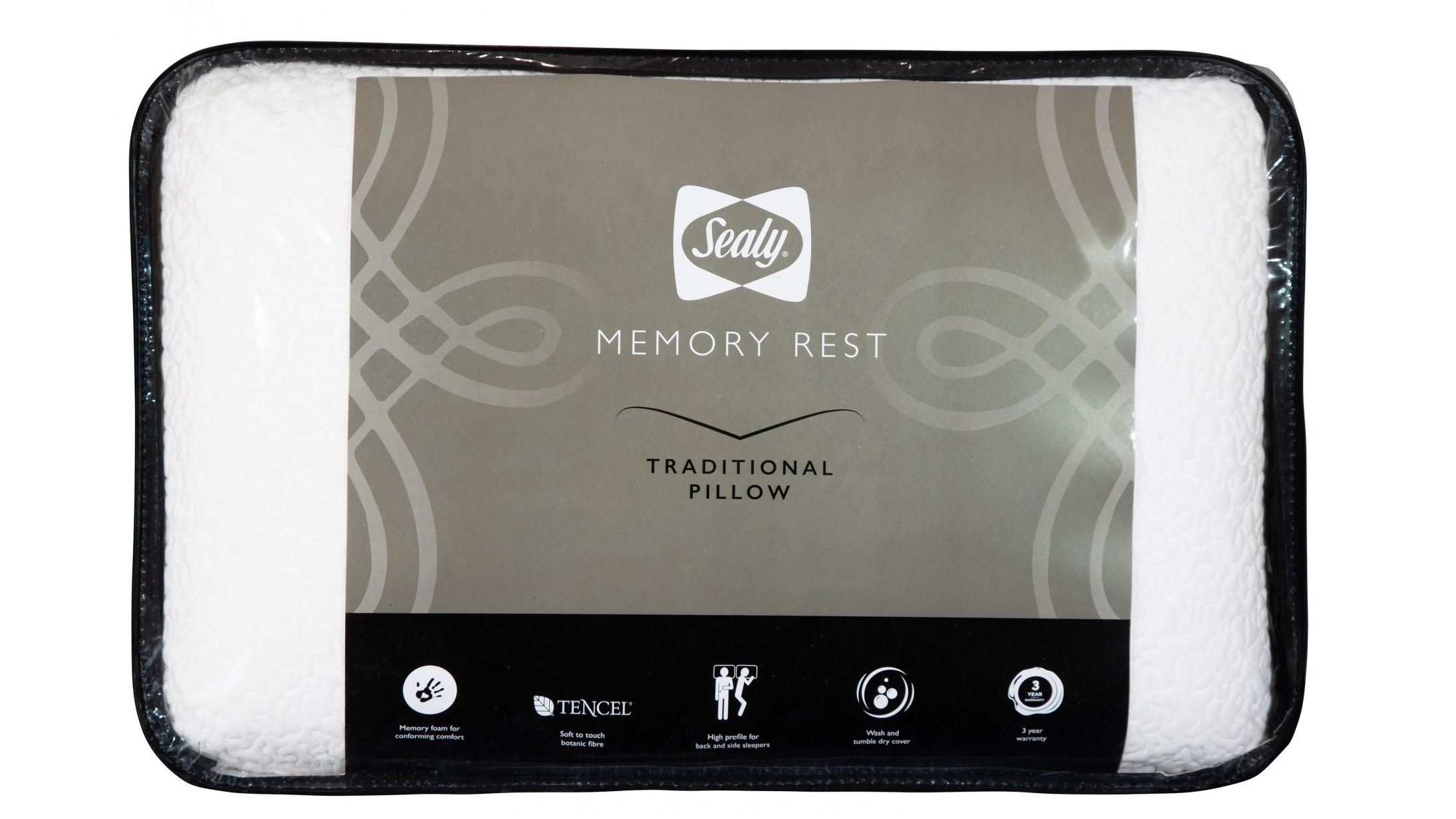 Sealy Memory Rest Traditional Pillow 