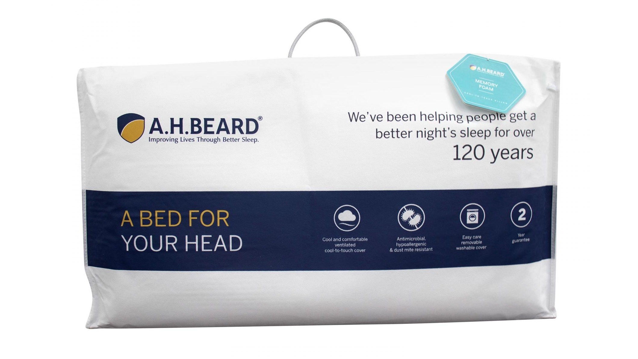 A.H Beard Memory Foam Pillow