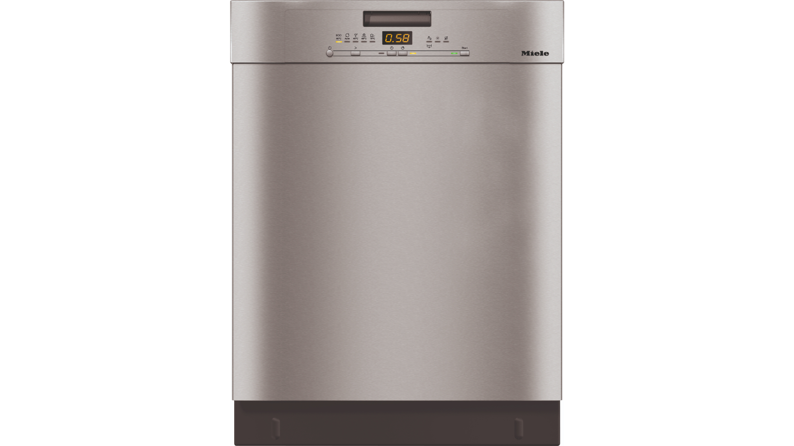 Miele G 5000 SCU Active Built-Under Dishwasher - Clean Steel