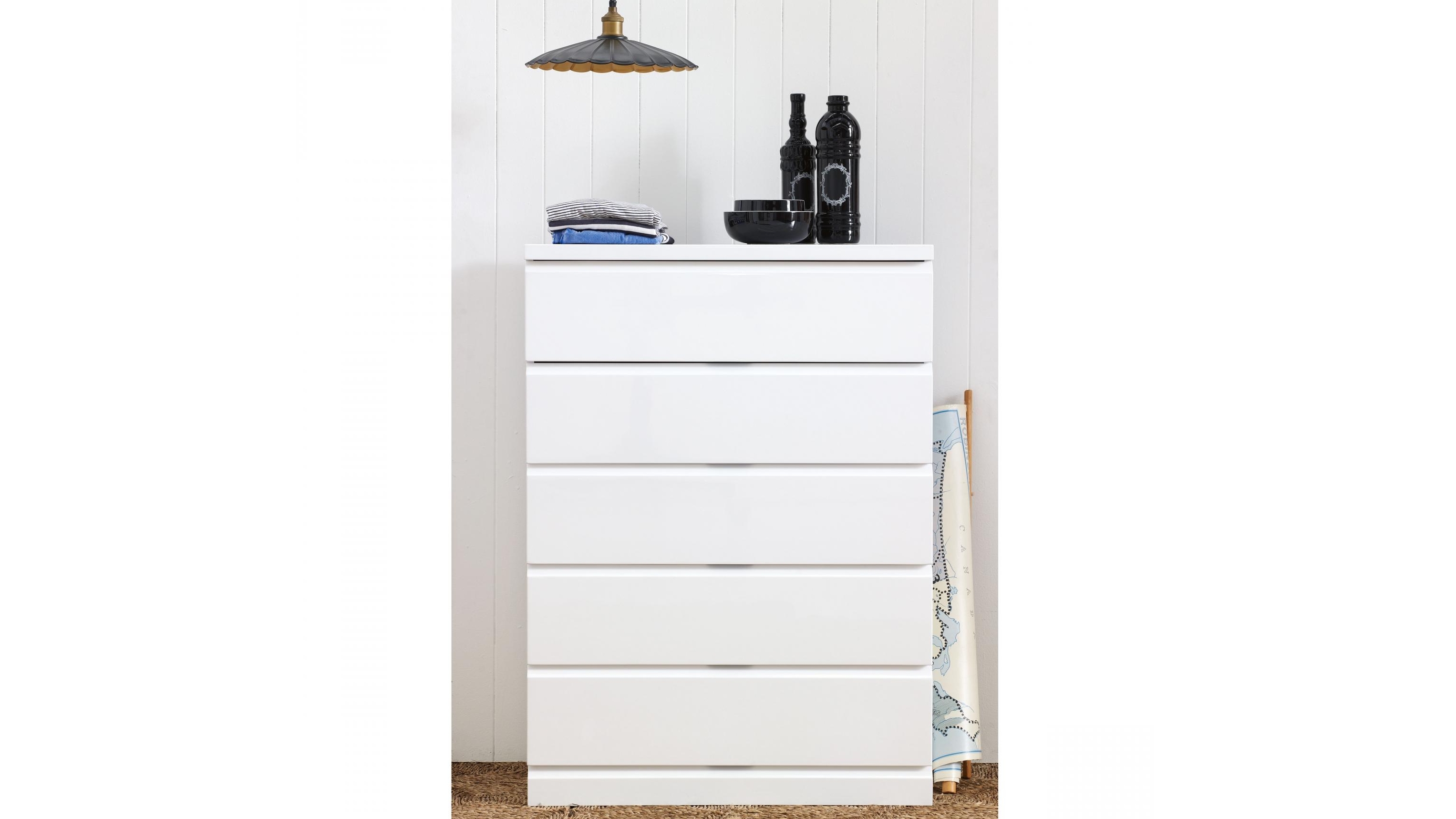 Polar 5-Drawer Tallboy