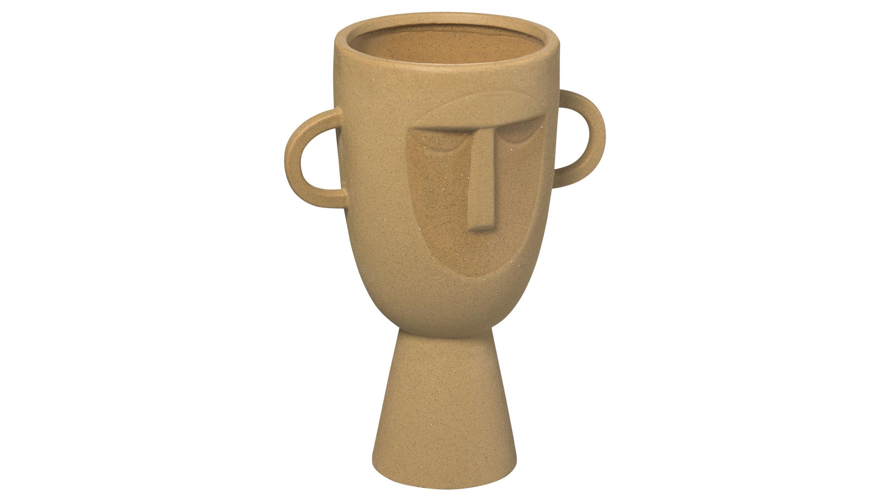 Coltrane Face Vase