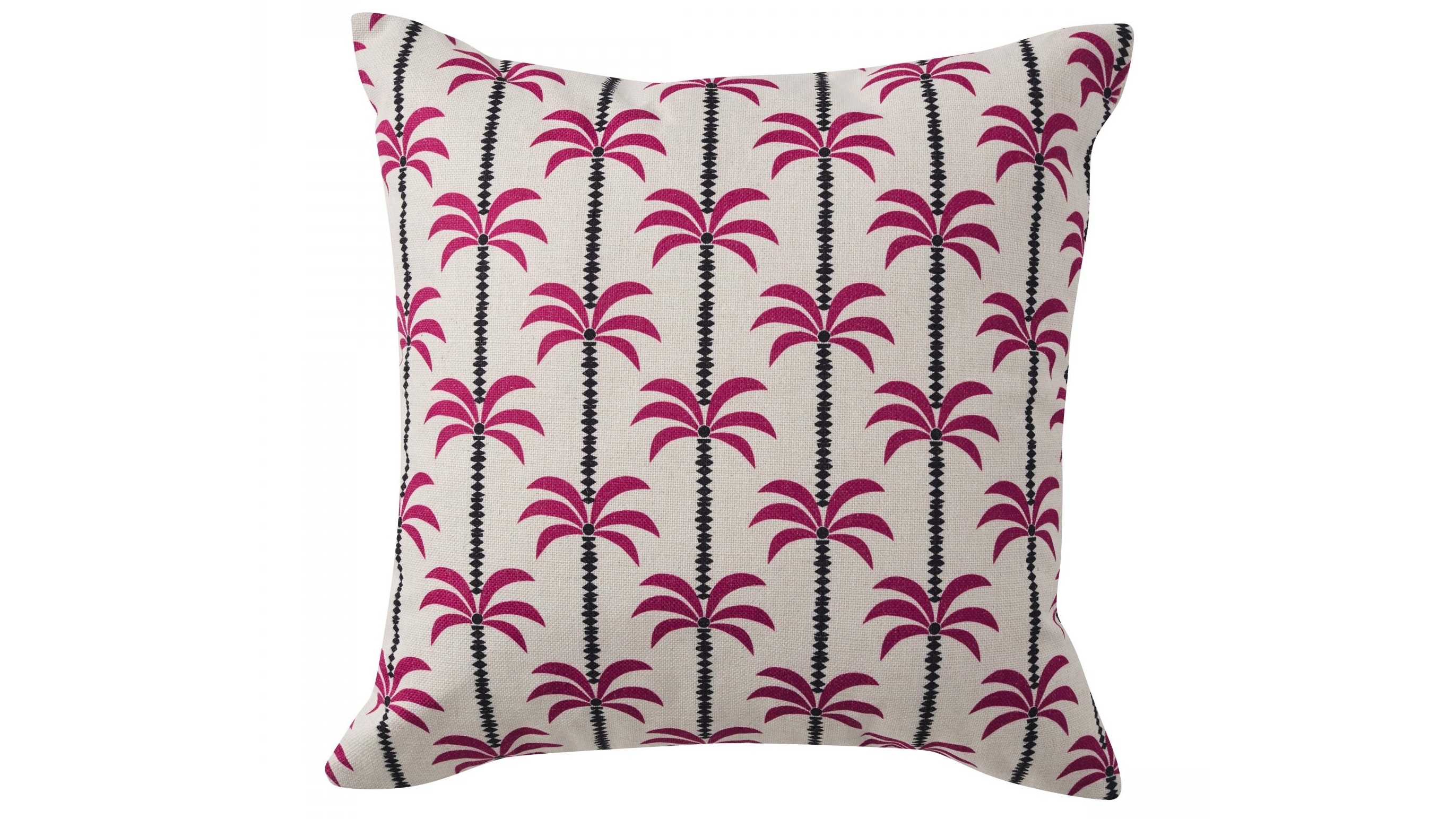 Palma Outdoor Berry Cushion 