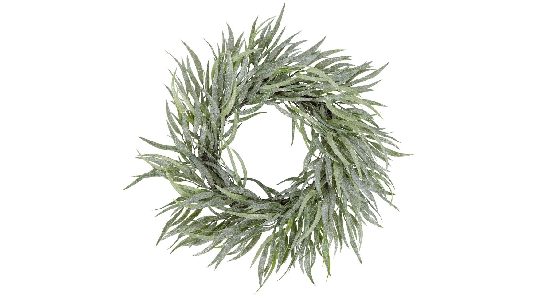 Frost Eucalyptus Glitter Green Wreath