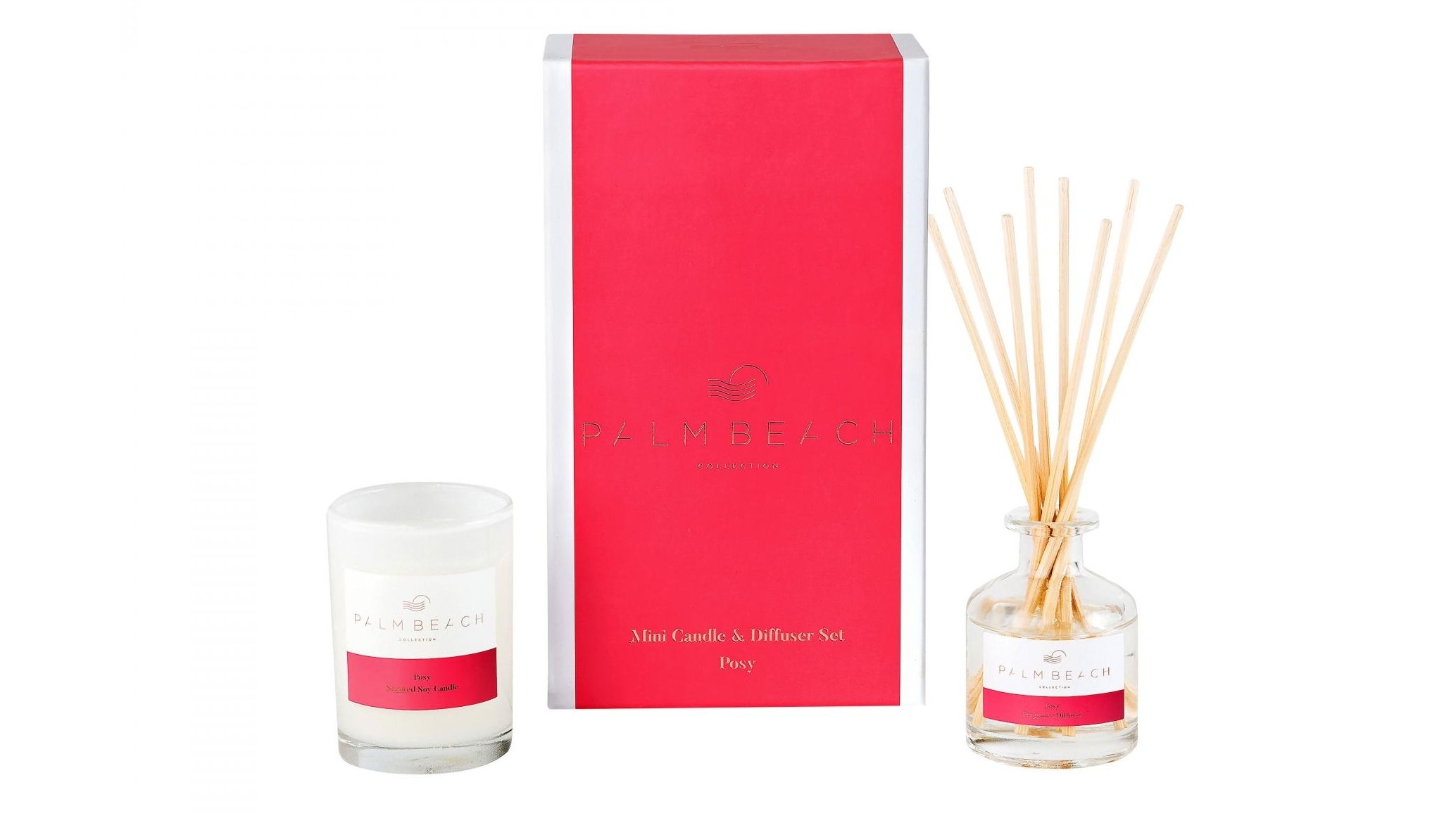Palm Beach Collection Coconut & Lime Mini Candle & Diffuser Gift Pack