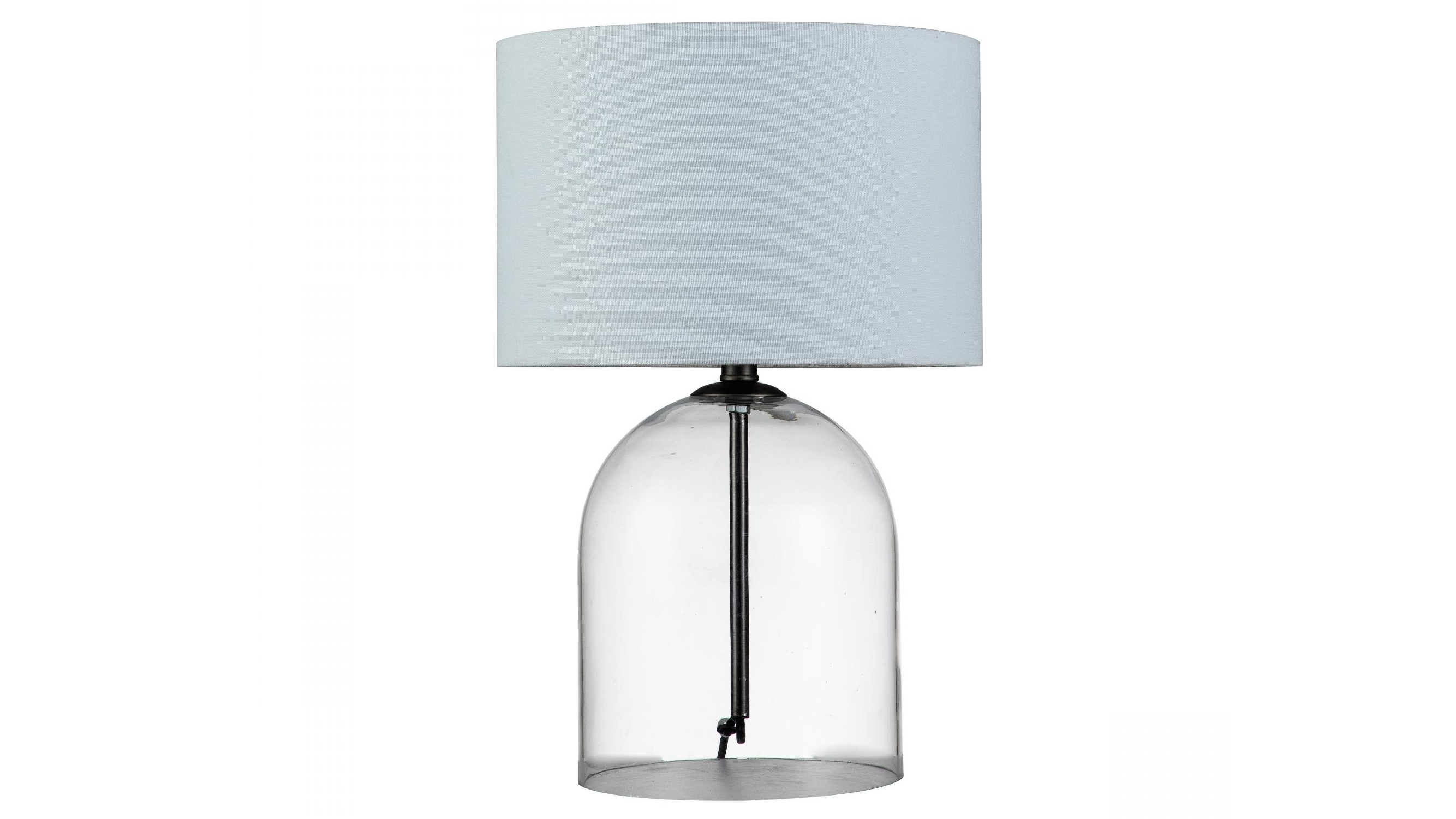 Ezra Clear Table Lamp