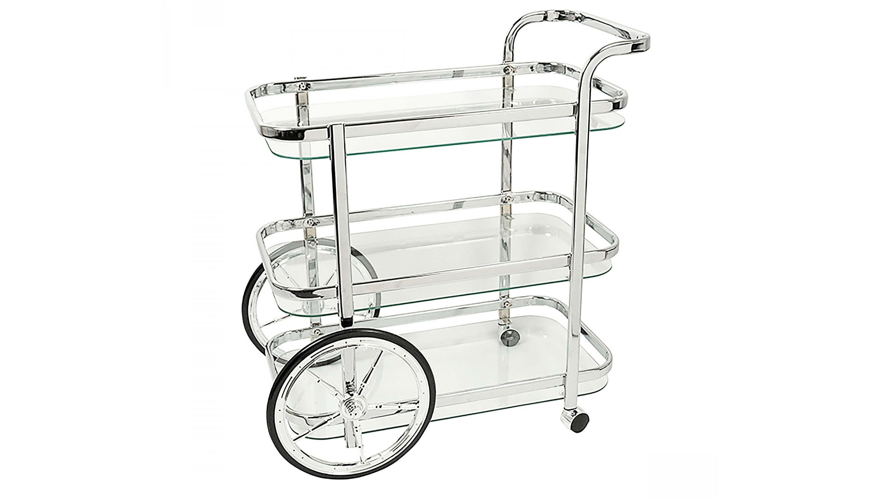 Norris Triple Shelf Bar Cart