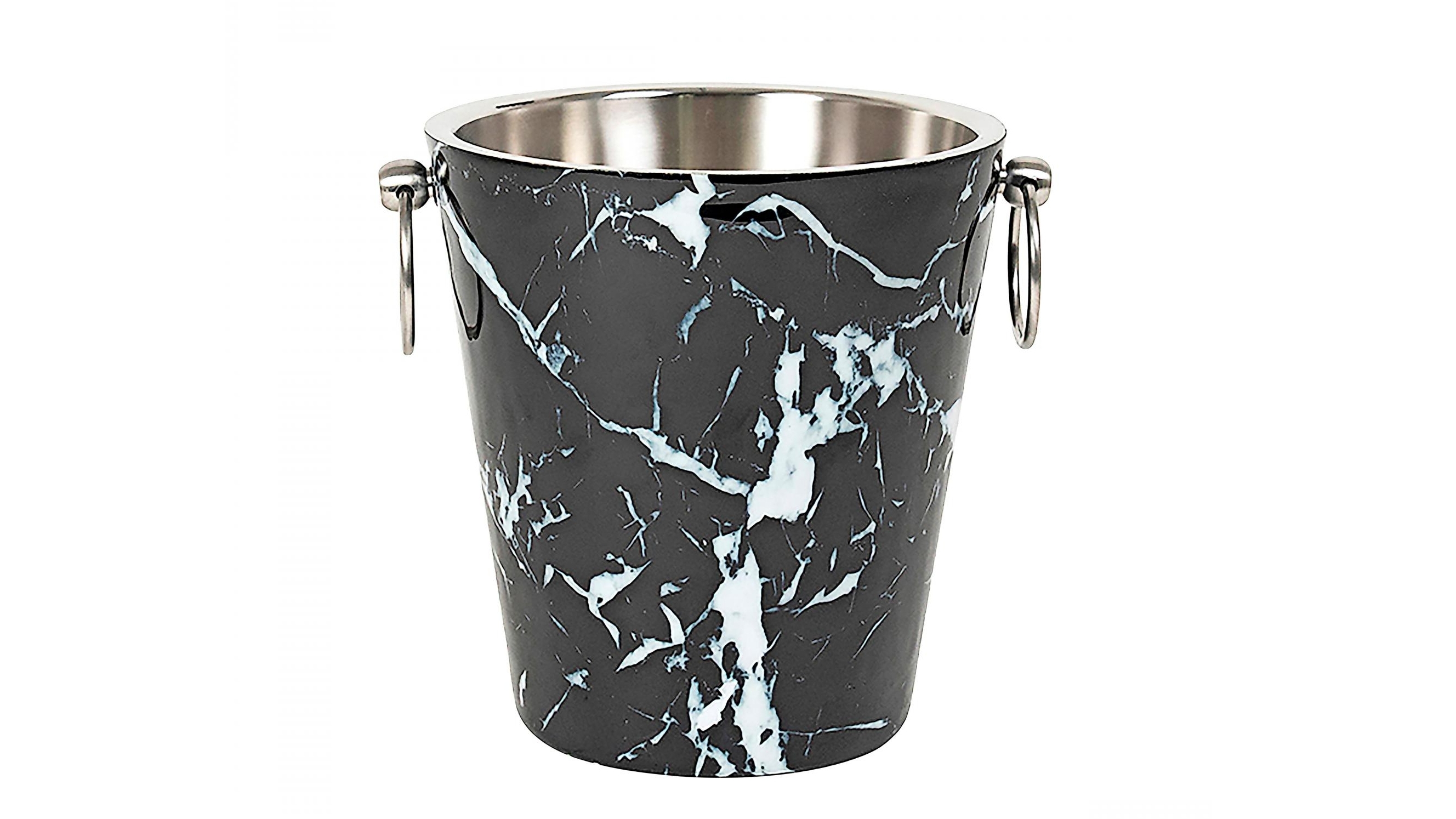 Brent Black Marble Champagne Ice Bucket 