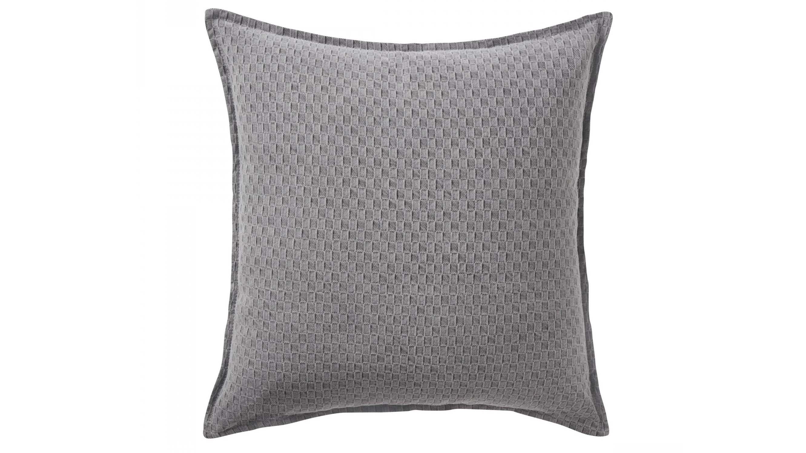 Matteo Waffle Grey Cushion