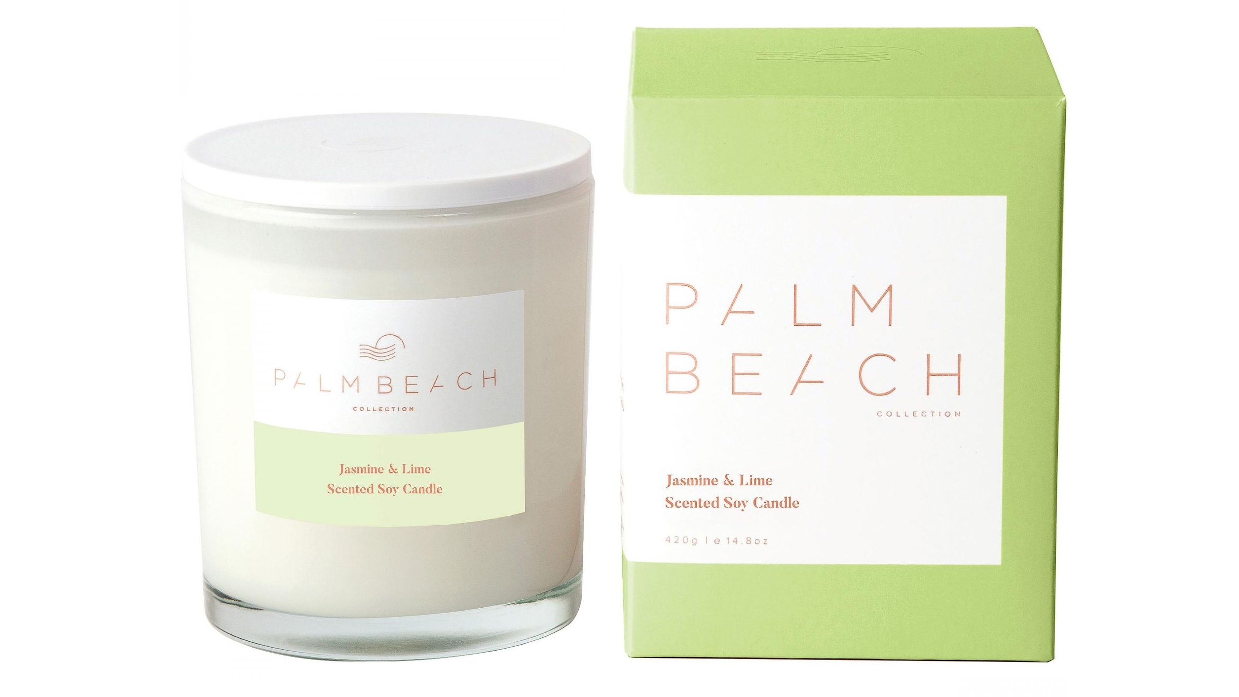 Palm Beach Collection Jasmine & Lime 420g Candle