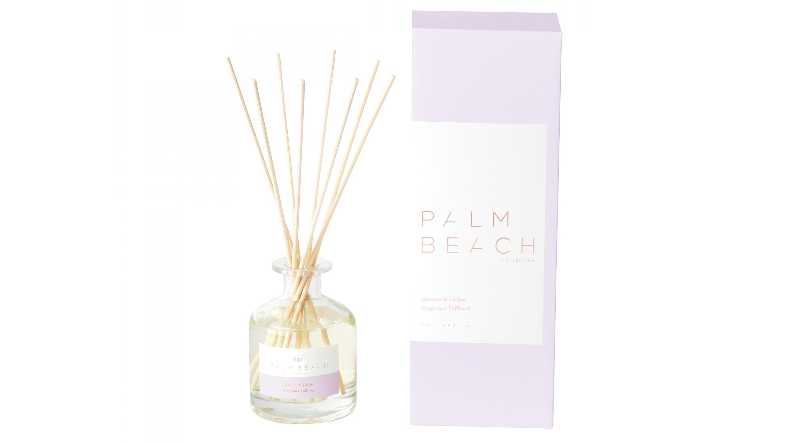 Palm Beach Collection Jasmine & Cedar 250ml Diffuser