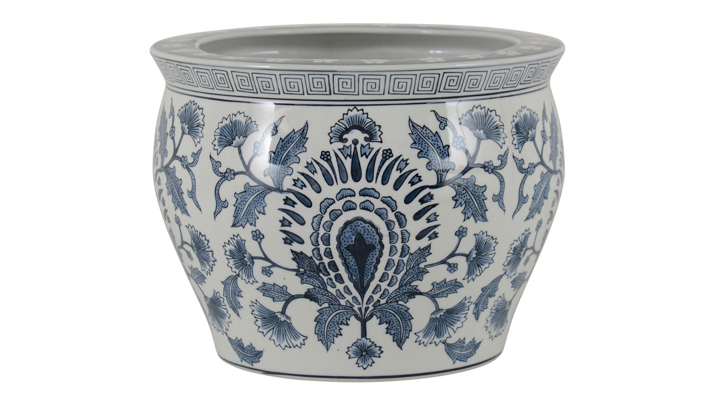 Peacock Blue Planter