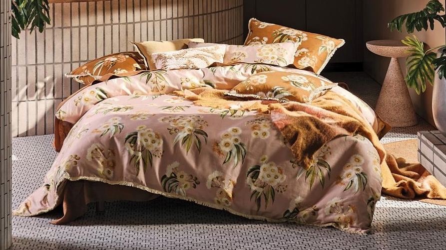 Linen House Olli Pink Quilt Cover Set