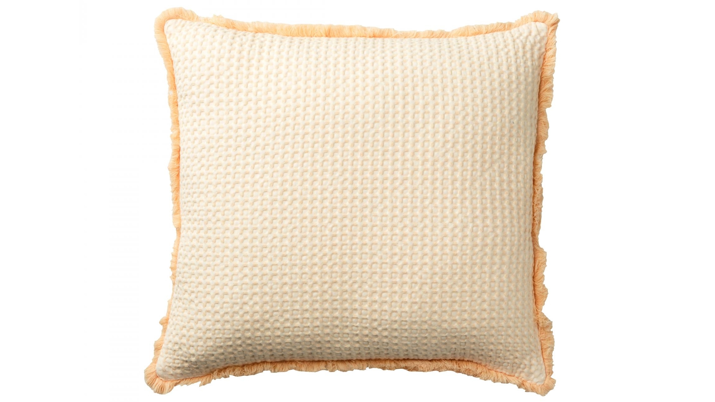 Saltwater Cushion - Pale Peach