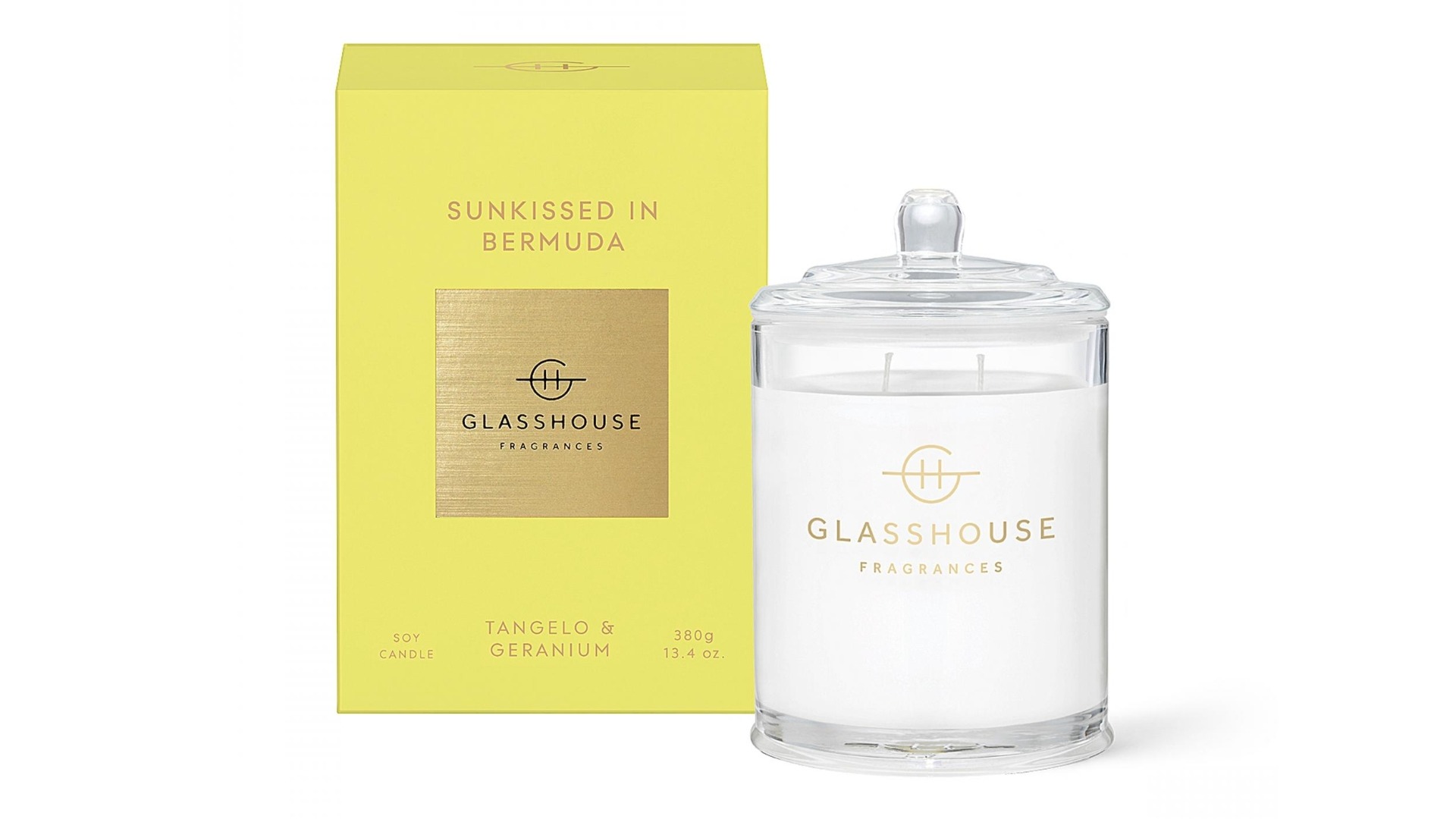 Glasshouse Sunkissed in Bermuda 380g Candle
