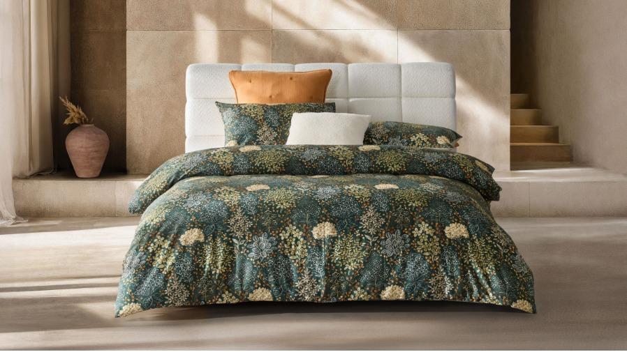 M.M Linen Limetta Multi-coloured Quilt Cover Set