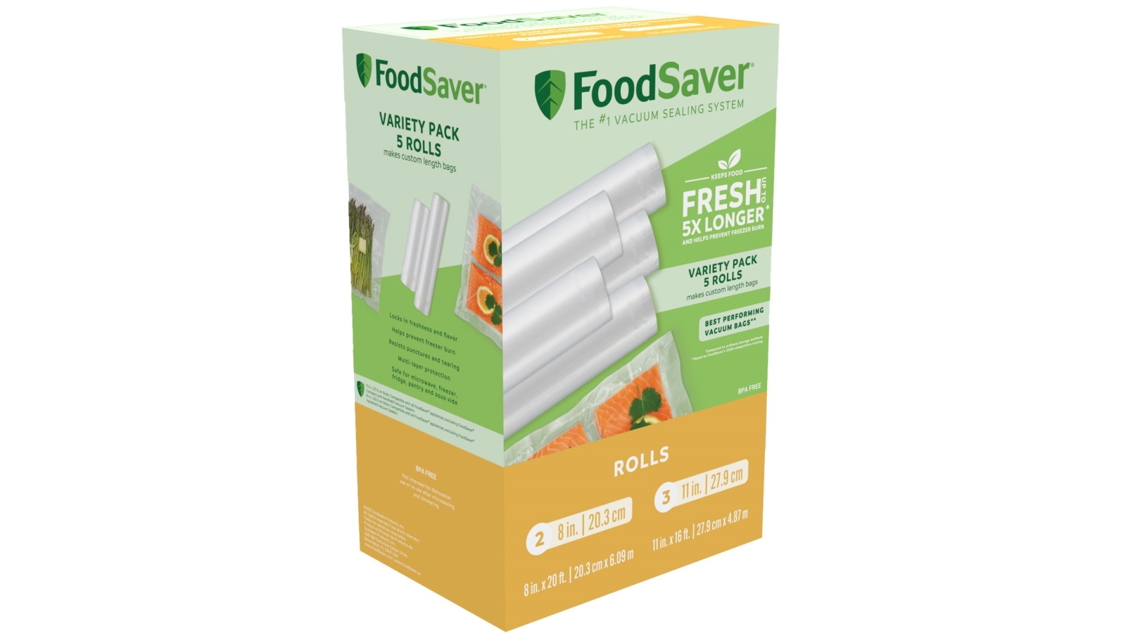 Amazon Foodvacbags Rolls Vacuum Sealer Bags Vacuum Sealer Bags For