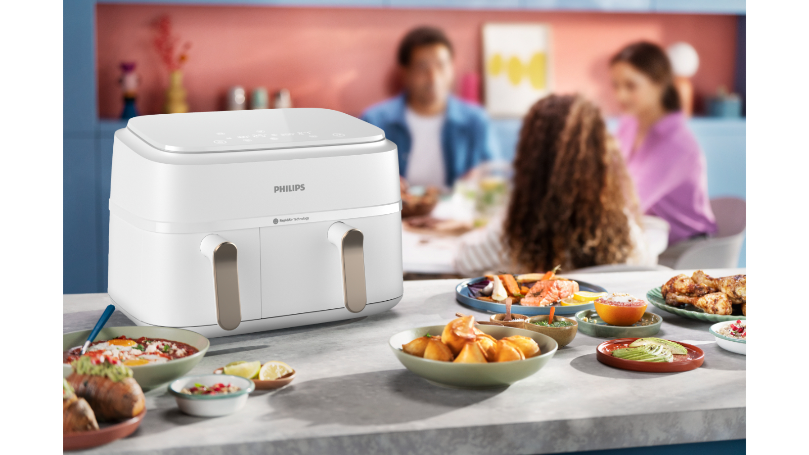 Philips air fryer white deals