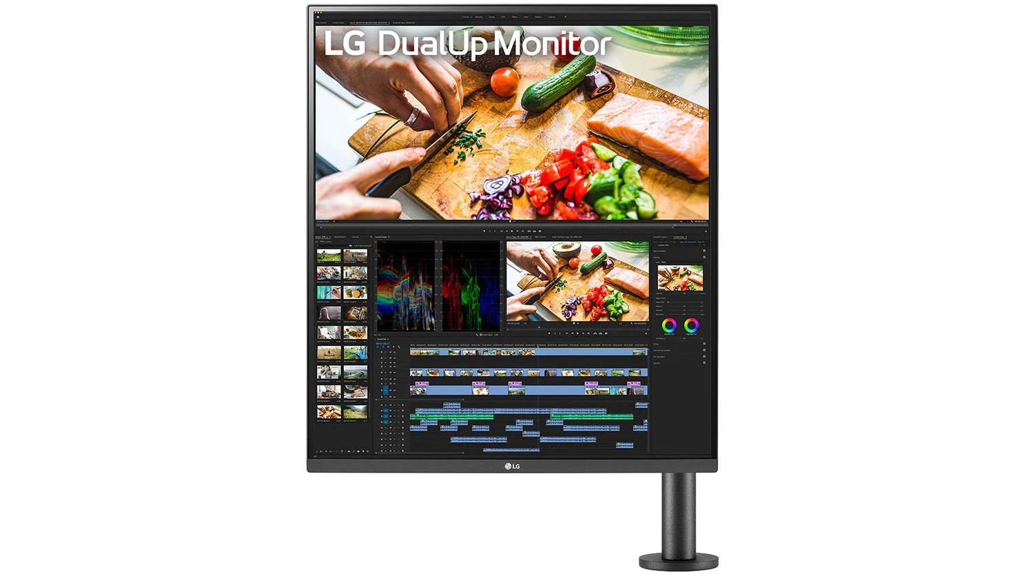 LG 27.6-inch SDQHD DualUp Monitor with Ergo Stand & USB Type-C 