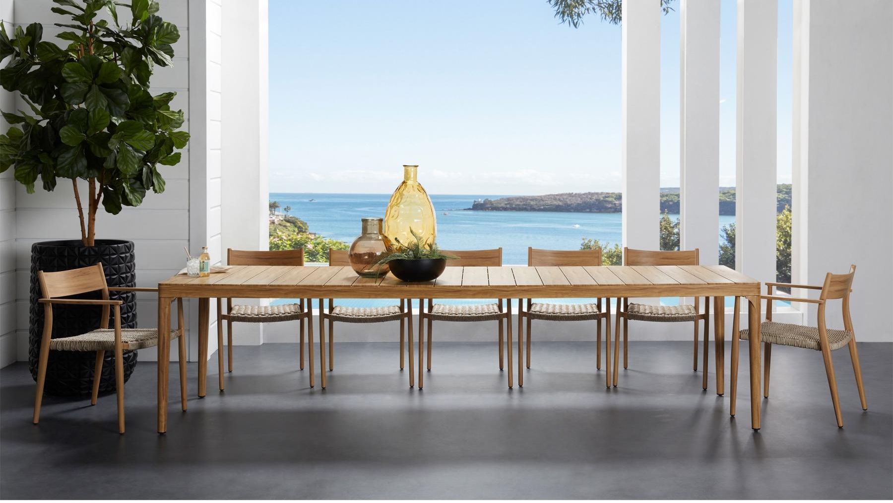 Lima Outdoor Dining Table Domayne