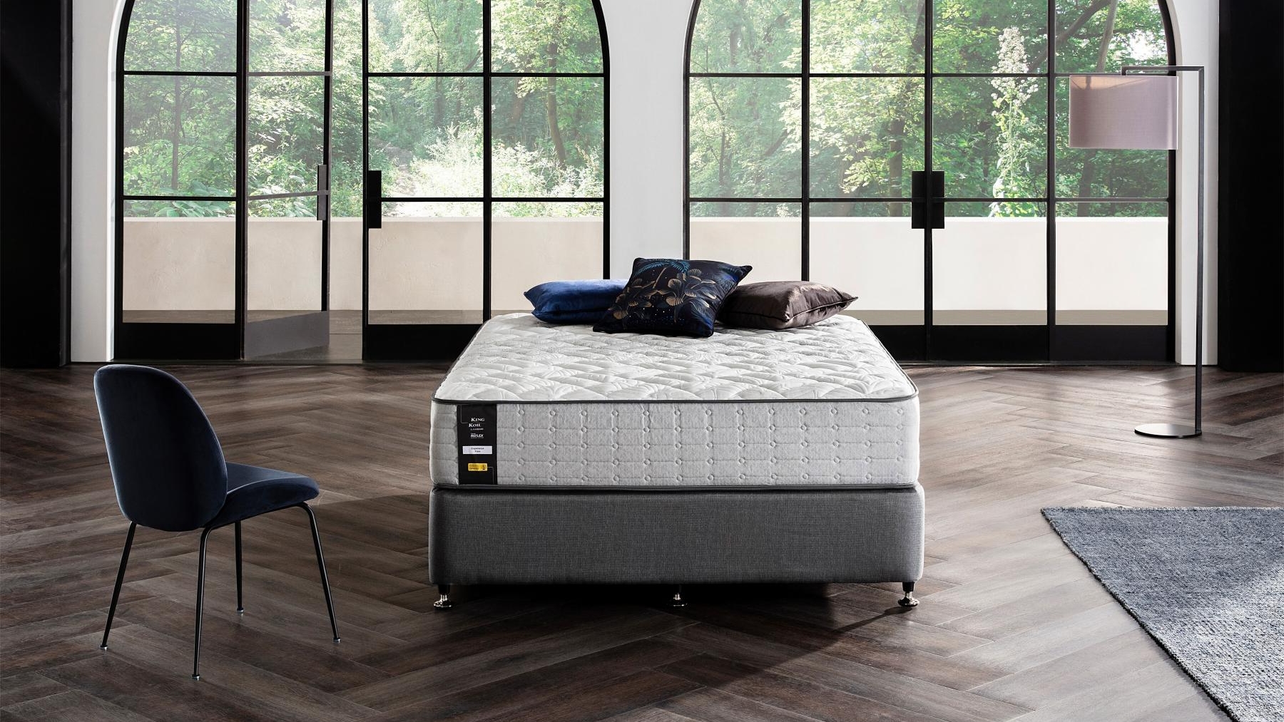 King Koil Esperance Firm Mattress + Select Bed Base Queen Bundle