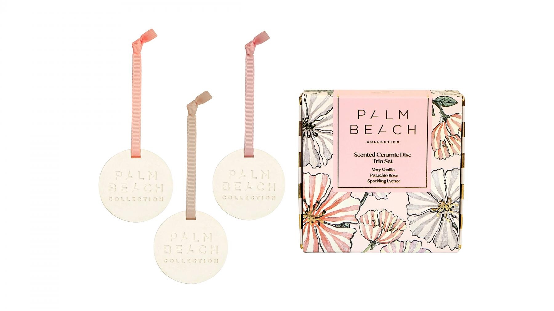 Palm Beach Collection Sunday Brunch 3-Pack Ceramic Scented Disc