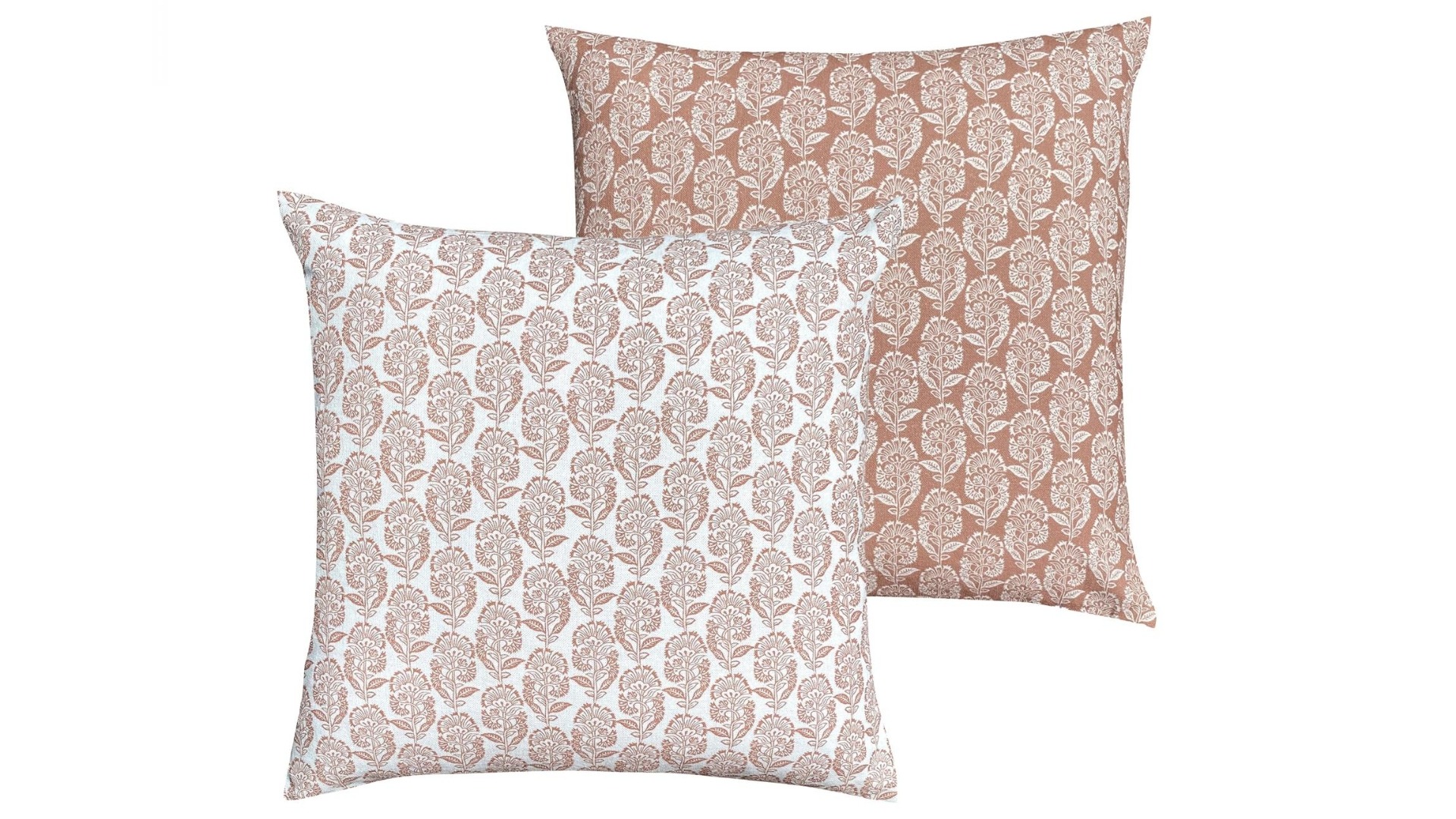 Lowie Reversible Cushion in Paprika