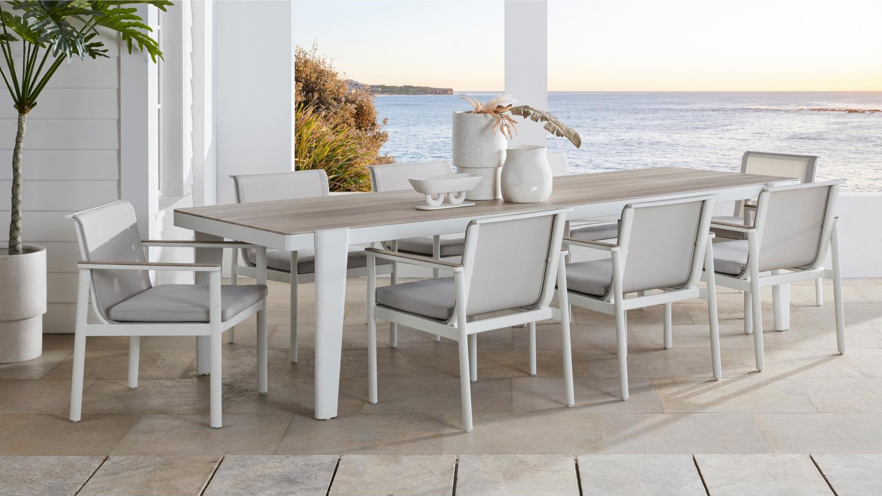 Cayman Outdoor Aluminium Dining Setting