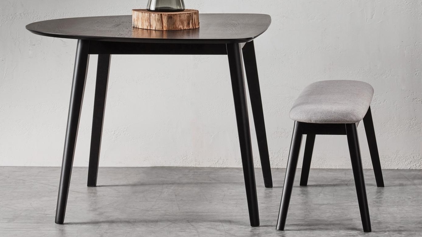 Zara D-Shaped Dining Table | Domayne