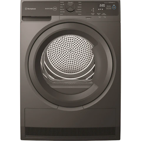 Westinghouse 9kg EasyCare 700 Series Heat Pump Dryer - Onyx