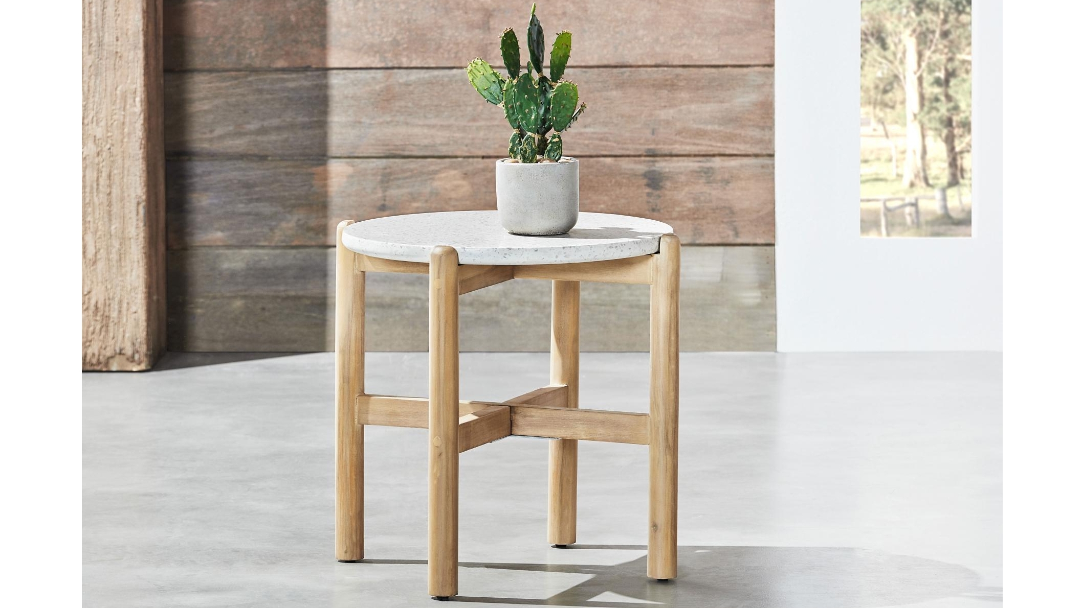 Talara Outdoor Side Table Domayne