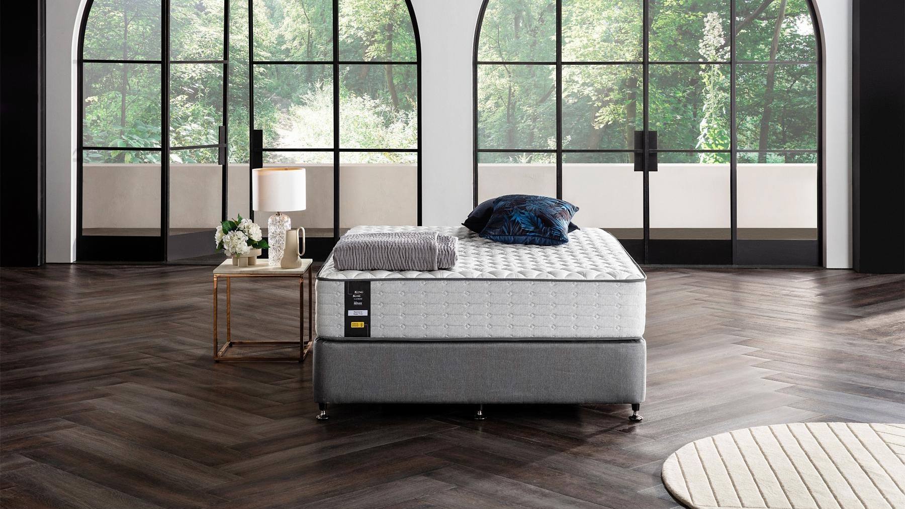 King Koil Esperance Super Firm Mattress + Select Bed Base Queen Bundle
