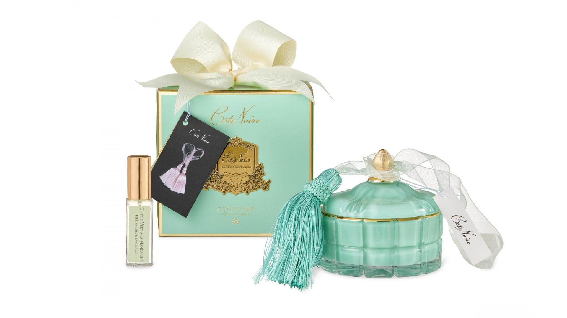 Cote Noire Art Deco Persian and Tangerine 200g Candle 