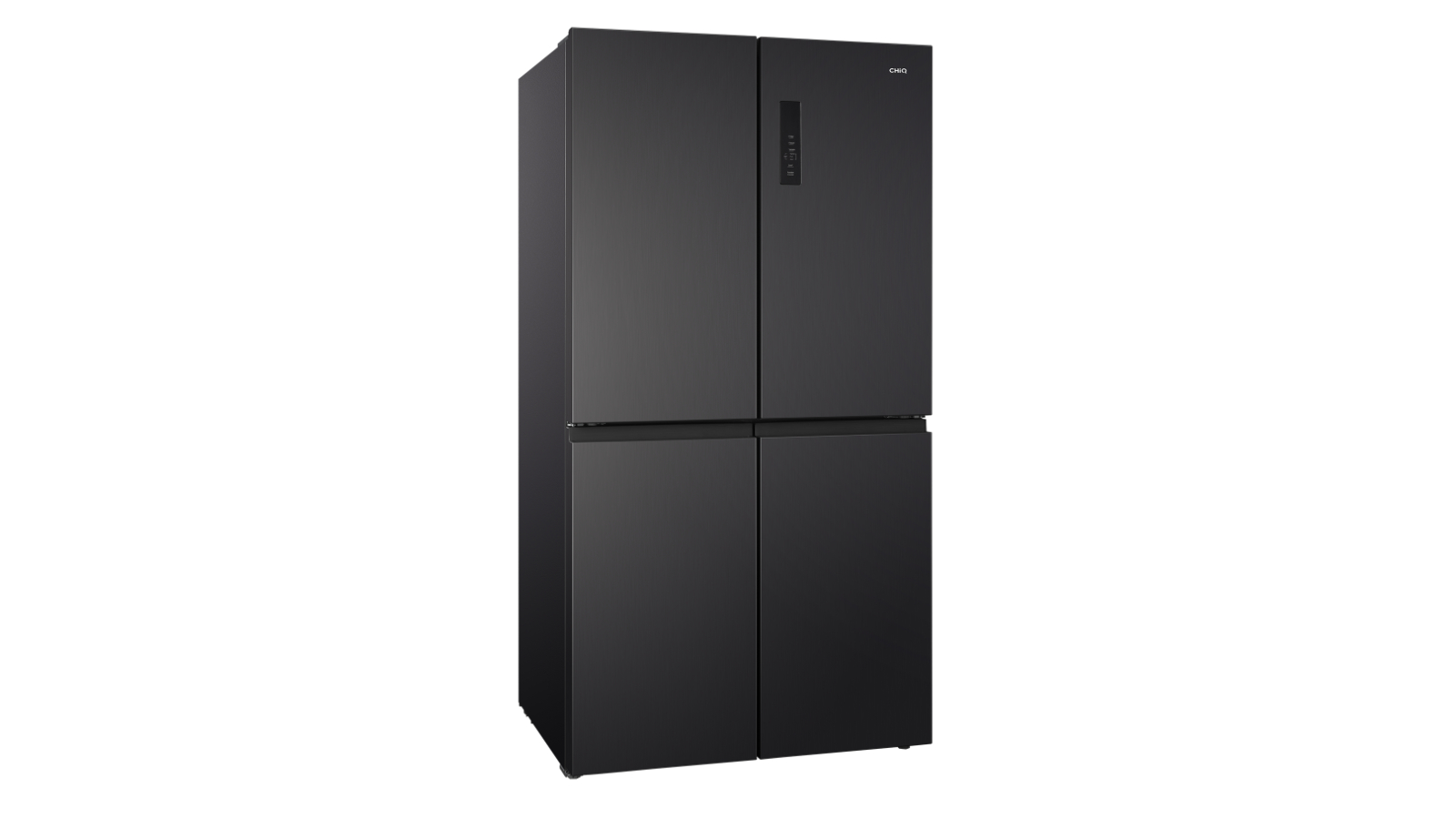 ChiQ 601L Cross Door Fridge - Black Steel | Domayne