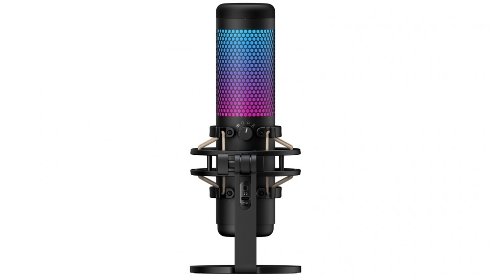 HyperX QuadCast S RGB USB Condenser Microphone Domayne